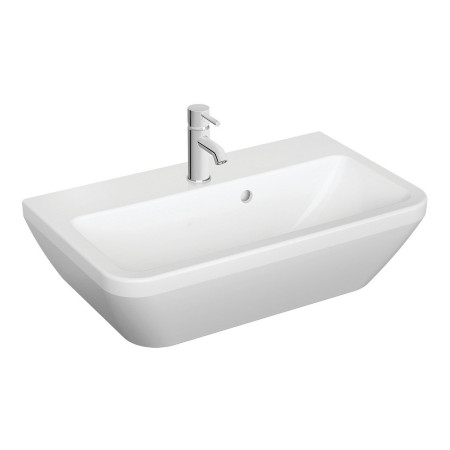VitrA Integra 600mm 1TH Compact Square Wall Hung Basin