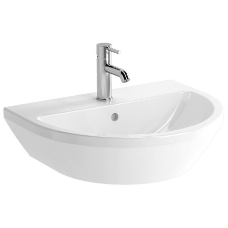 VitrA Integra 600mm 1TH Round Wall Hung Basin