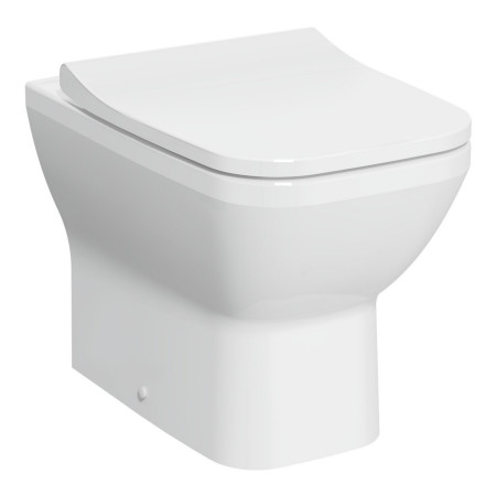 VitrA Integra Square Rimless Back to Wall WC Pan and Seat