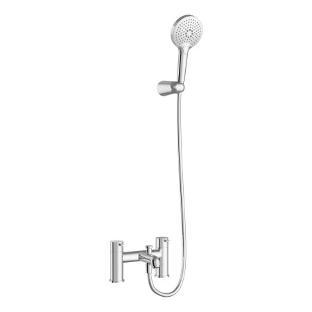 A42410VUK VitrA Minimax S 2TH Bath Shower Mixer in Chrome Cut Out