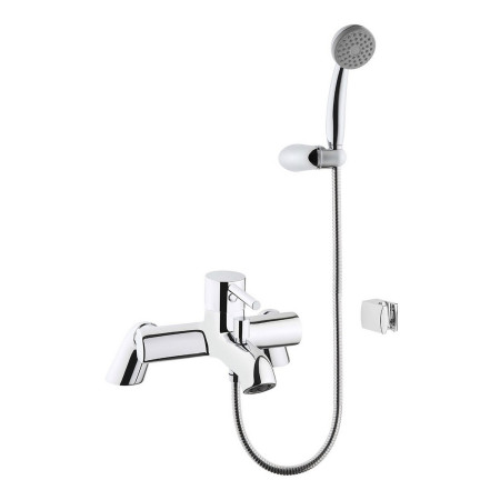 VitrA Minimax S Bath Shower Mixer in Chrome