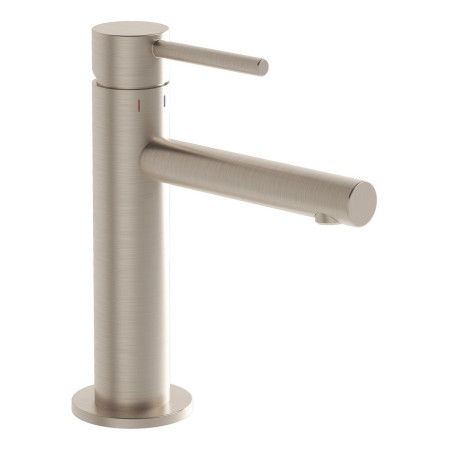 VitrA Origin Basin Mixer in Brushed Nickel