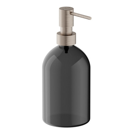 VitrA Origin Brushed Nickel Freestanding Liquid Soap Dispenser