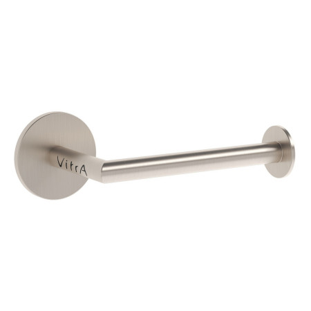VitrA Origin Brushed Nickel Wall Mounted Toilet Roll Holder
