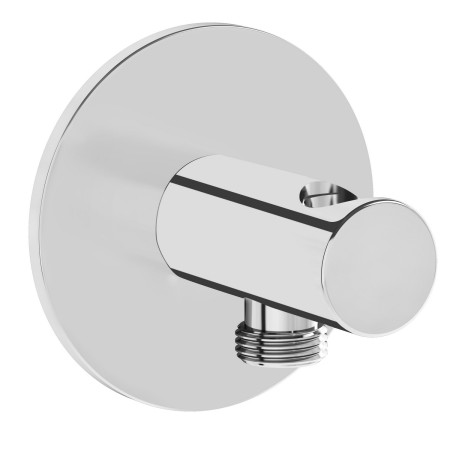 VitrA Origin Chrome Shower Wall Outlet and Bracket