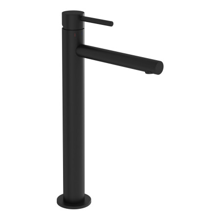 VitrA Origin Extended Height Tall Basin Mixer in Matt Black