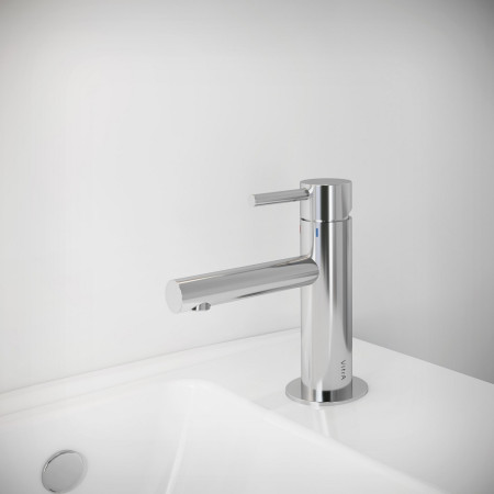 A42555VUK VitrA Origin Mini Basin Mixer in Chrome Lifestyle