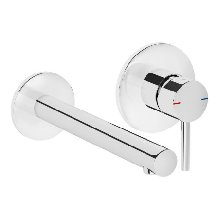VitrA Origin Wall Mounted 2TH Basin Mixer in Chrome
