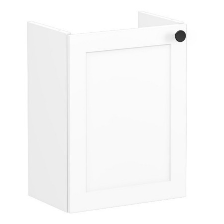 VitrA Root Classic 450mm Matt White Wall Hung Left Hand Cloakroom Vanity Unit and Basin