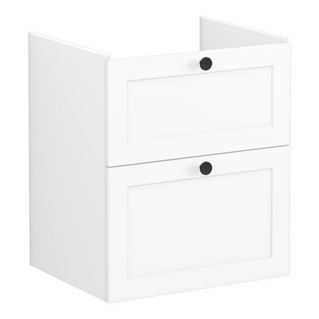 VitrA Root Classic 600mm Matt White Wall Hung Vanity Unit and Basin