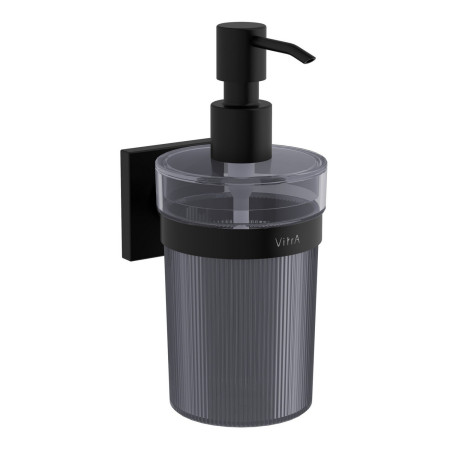VitrA Root Matt Black Wall Mounted Soap Dispenser