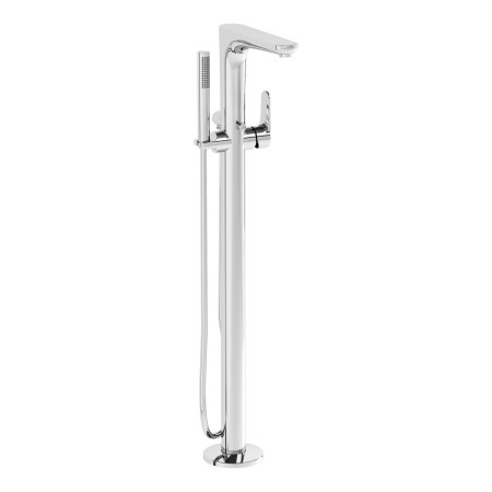 VitrA Root Round Chrome Freestanding Bath Shower Mixer