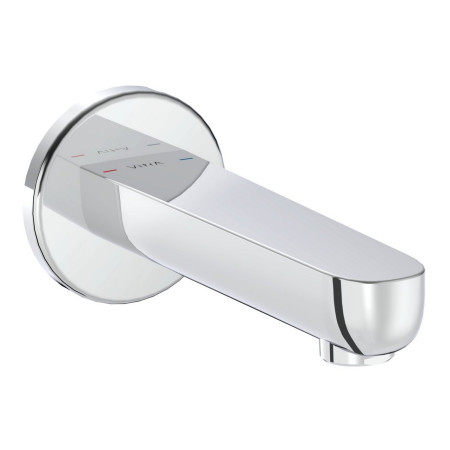VitrA Root Round Chrome Wall Mounted Bath Spout