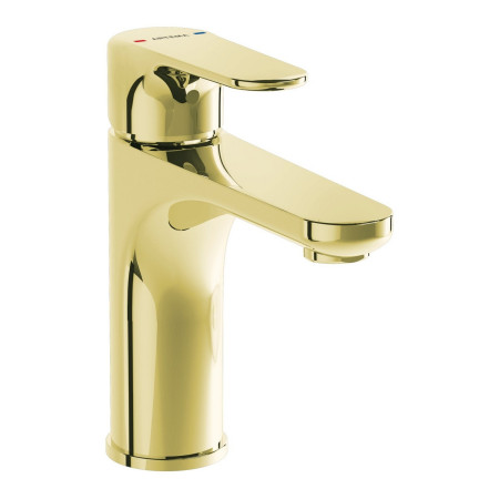 VitrA Root Round Soft Gold Basin Mixer