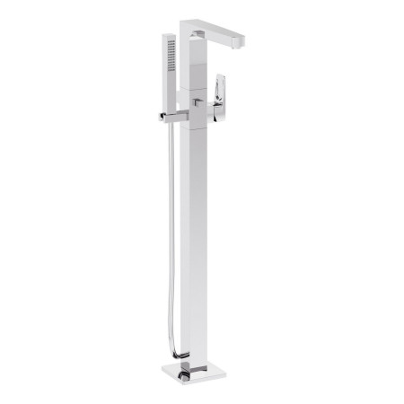 VitrA Root Square Chrome Freestanding Bath Shower Mixer