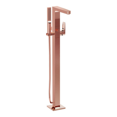 VitrA Root Square Soft Copper Freestanding Bath Shower Mixer