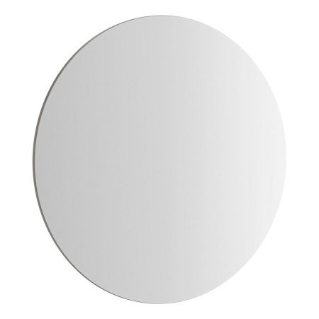 VitrA Round 1000mm Brushed Chrome Bathroom Mirror