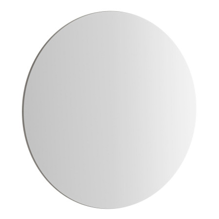 VitrA Round 800mm Brushed Chrome Bathroom Mirror
