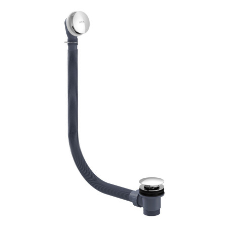 VitrA Round Bath Waste in Chrome