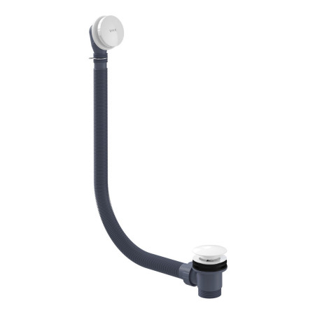 VitrA Round Bath Waste in White
