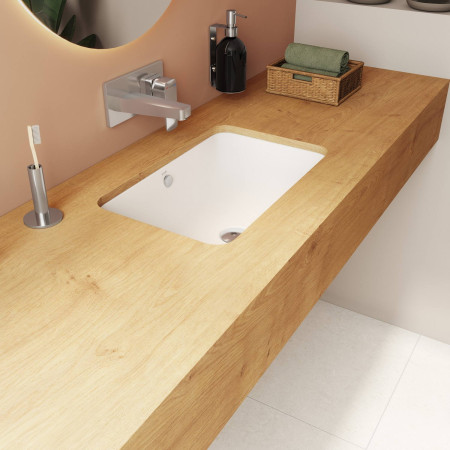 7475B003-0618 VitrA S20 550mm Square 0TH Undercounter Basin Lifestyle