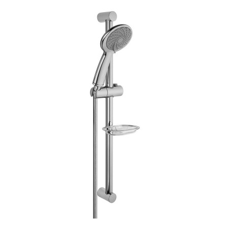 VitrA Samba Chrome Slide Rail Kit and Three Function Handset