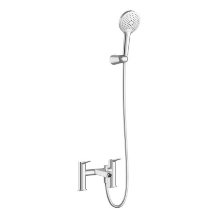 A42417VUK VitrA Solid S 2TH Bath Shower Mixer in Chrome Cut Out