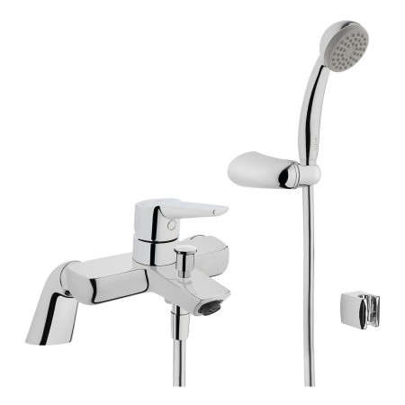 VitrA Solid S Bath Shower Mixer in Chrome