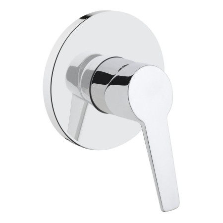 VitrA Solid S Chrome Round Single Outlet Concealed Shower Valve
