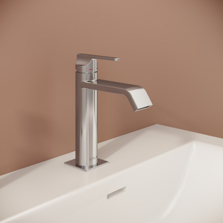 A42816 VitrA Suit Basin Mixer with Top Handle in Chrome Lifestyle