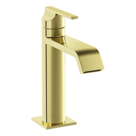 VitrA Suit Basin Mixer with Top Handle in Soft Gold
