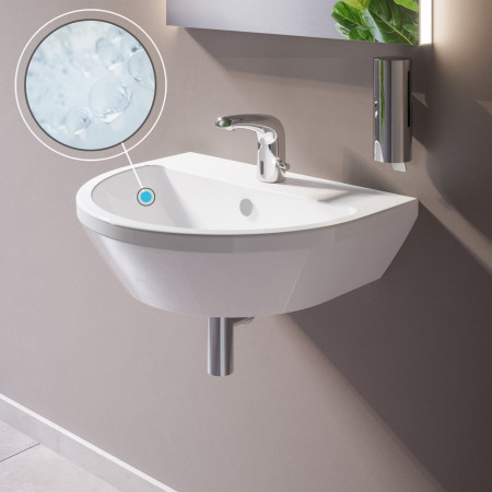 A45123 VitrA Universal Basin Bottle Trap in Chrome Lifestyle