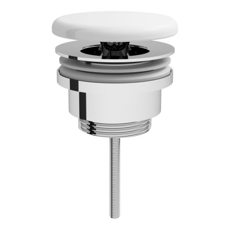 VitrA Universal Free Flowing White Ceramic Basin Waste