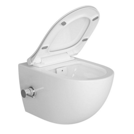 77480036205 Vitra Sento Aquacare Wall Hung Bidet Shower Toilet with Stop Valve (1)