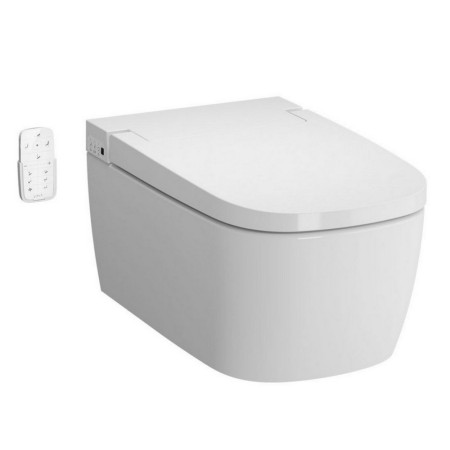 56740036104 Vitra V Care Smart Comfort Rimless Wall Hung Shower Toilet