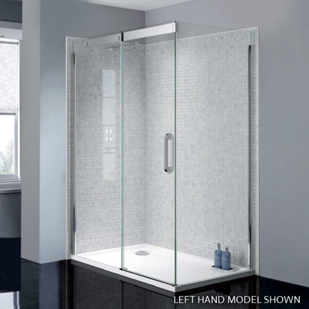 April Prestige2 Frameless 1200mm Sliding Shower Door