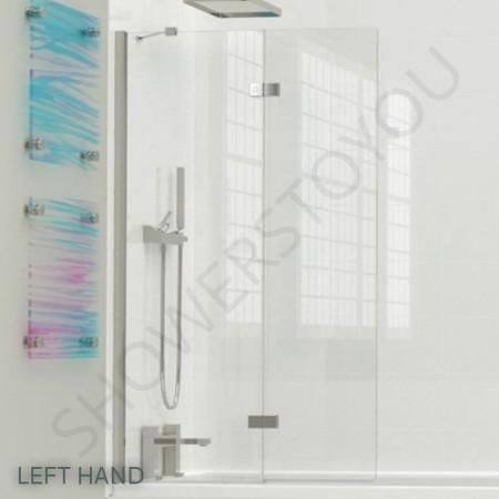 Kudos Inspire 2 Panel In Fold Bath Screen | 4BASCDUOS