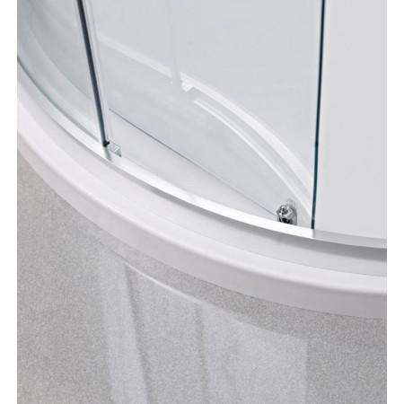 V8SQ81213S Roman Lumin8 One Door 800 x 1200 Offset Quadrant Shower Enclosure (2)
