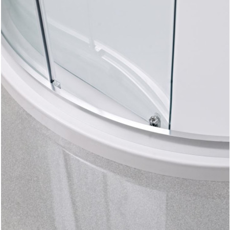 Roman Lumin8 Two Door 800 x 1000 Offset Quadrant Shower Enclosure
