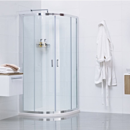 Roman Lumin8 Two Door 800 x 800 Quadrant Shower Enclosure