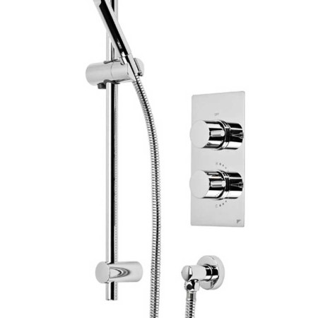 Roper Rhodes Event Round Dual Function Shower System with Stainless Steel Fixed Shower Head
