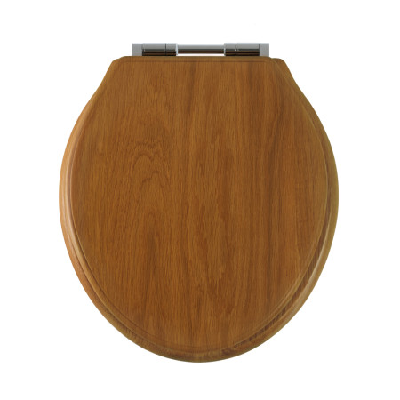 8099HOSC Roper Rhodes Greenwich Solid Wood Honey Oak Soft Close Toilet Seat