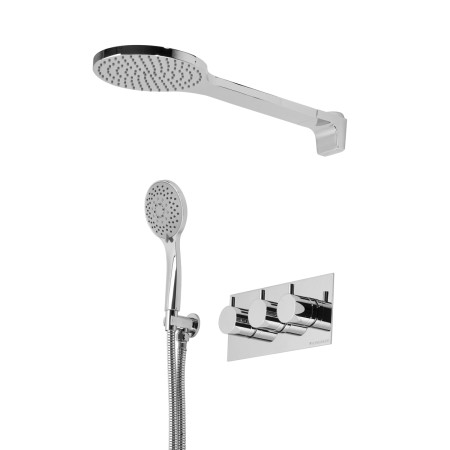 Roper Rhodes Storm Dual Function Shower System with Fixed Shower Head SVSET43