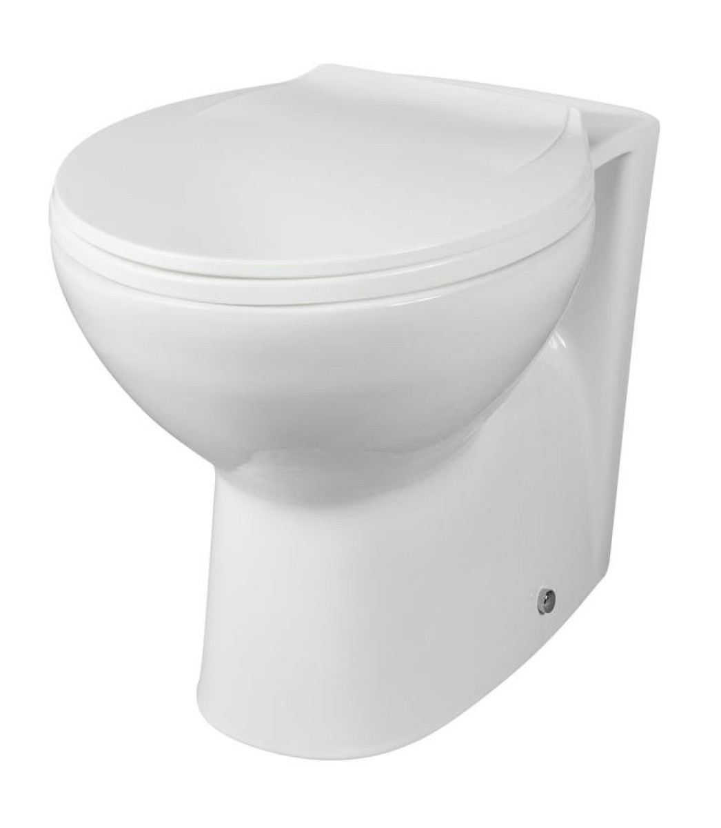 Melbourne Back to Wall Pan & Soft Close Toilet Seat BTW002