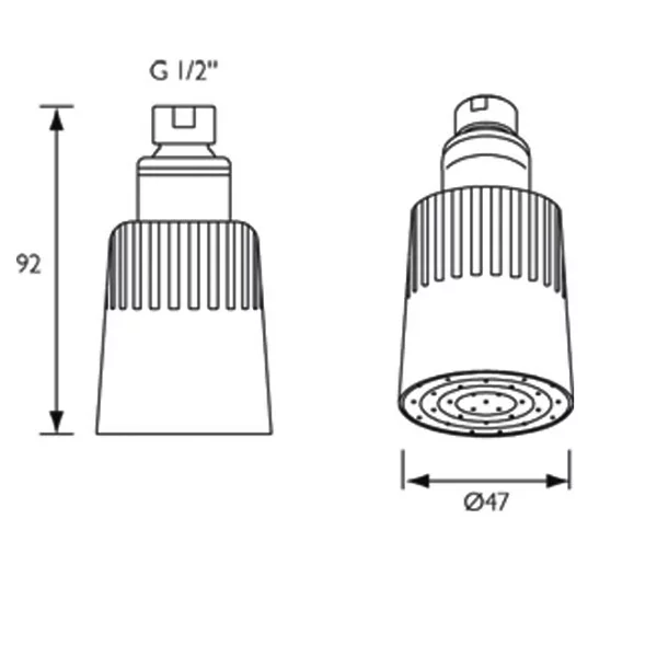 Bristan Swivel Showerhead