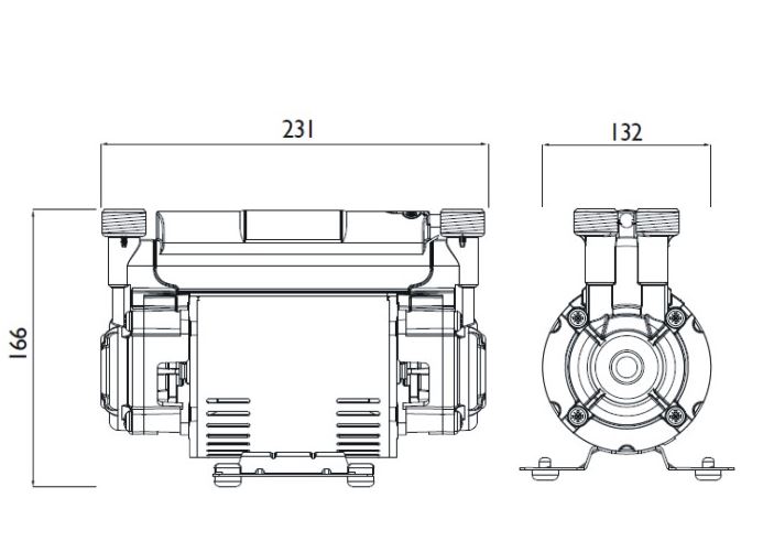 Bristan 1.5 Bar Twin Ended Shower Pump Powered By Stuart Turner