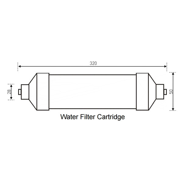Bristan Empura Water Filter Cartridge