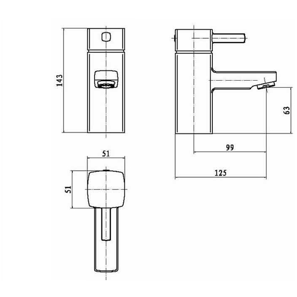 Kartell Mode Mono Basin mixer