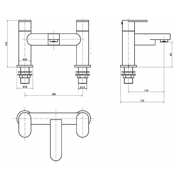 Kartell Logik Bath Filler