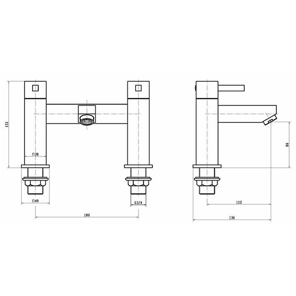kartell Pure Bath Filler